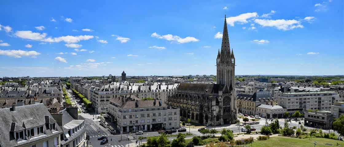 Caen fait partie du périmètre de la Caisse Régionale de Normandie