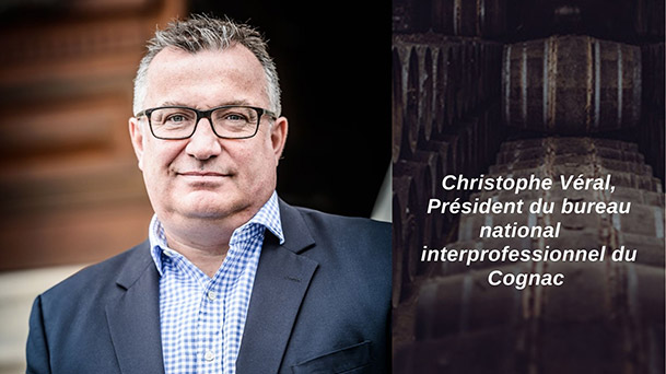 Christophe Véral, président du bureau national interprofessionnel du Cognac