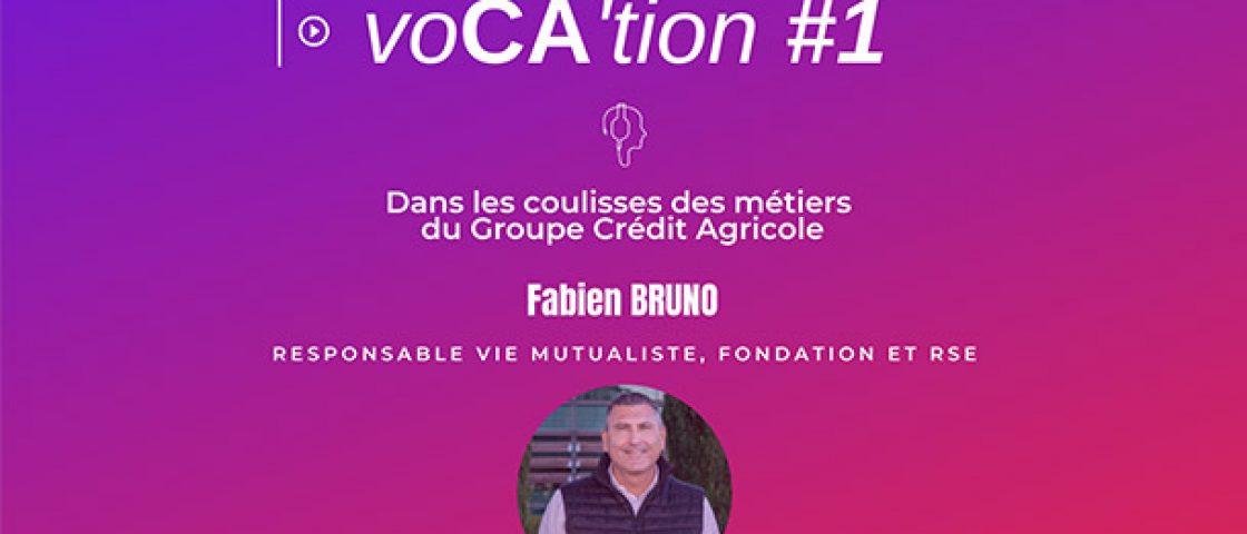 Fabien Bruno, responsable de la vie mutualiste à la Caisse régionale Alpes Provence