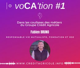 Fabien Bruno, responsable de la vie mutualiste à la Caisse régionale Alpes Provence