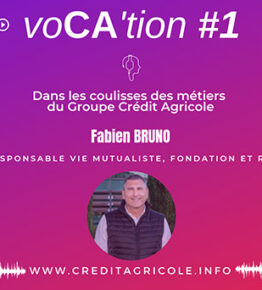 Fabien Bruno, responsable de la vie mutualiste à la Caisse régionale Alpes Provence