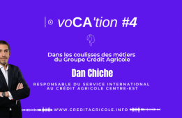 Dan Chiche, responsable du pôle international au Crédit Agricole du Centre-est