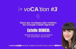 Estelle Denieul, responsable de l’agence de Nantes Doulon