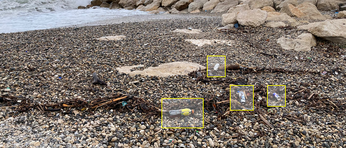 Les déchets dans le viseur de LitterSnap