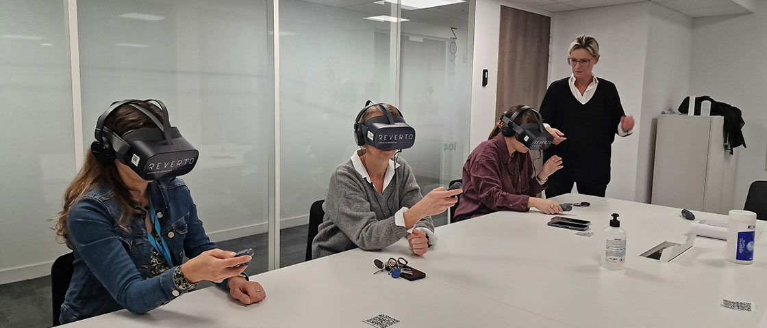 Reverto, la réalité virtuelle pour développer l'empathie.